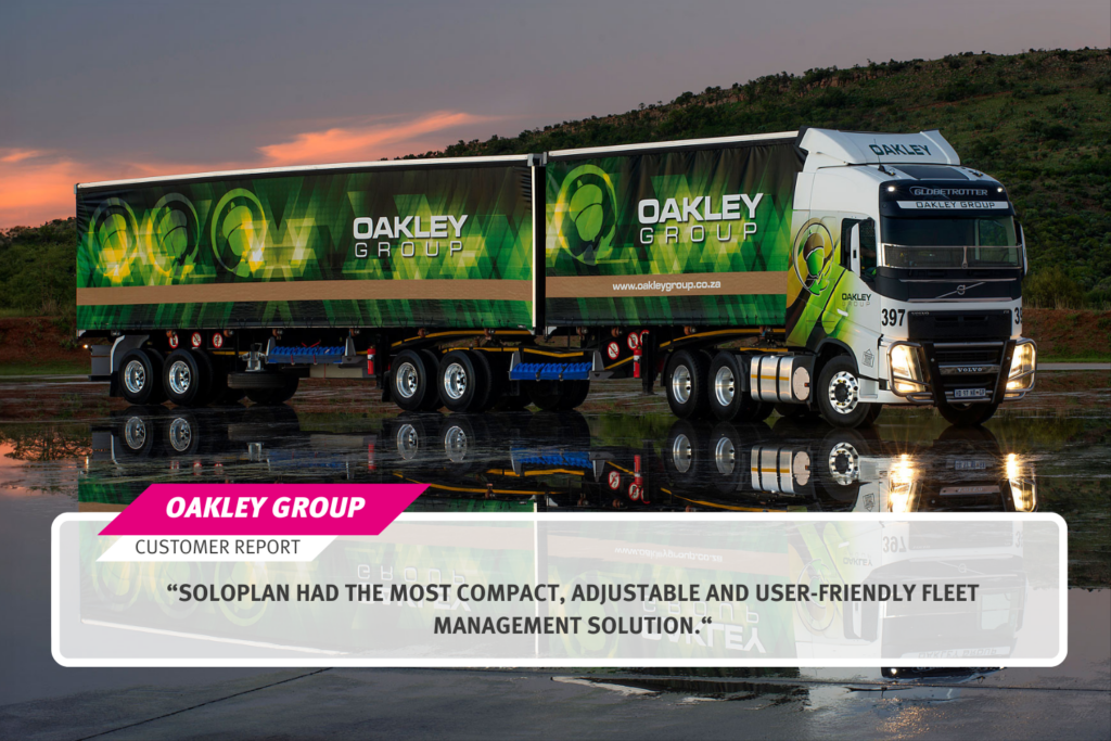 picture of a truck from the OARKLEY GROUP